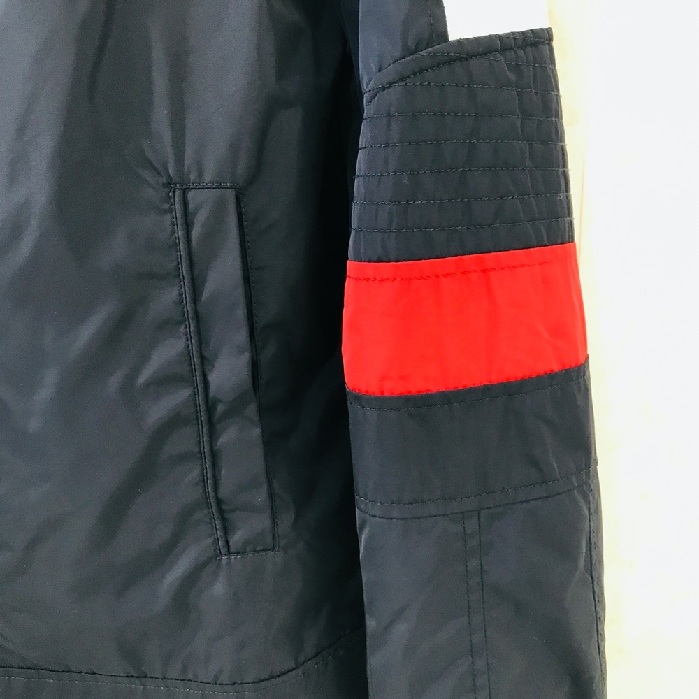 ANTONY MORATO {XS} Navy Blue Windbreaker with Nautical White & Red Detail - Picture 2 of 14